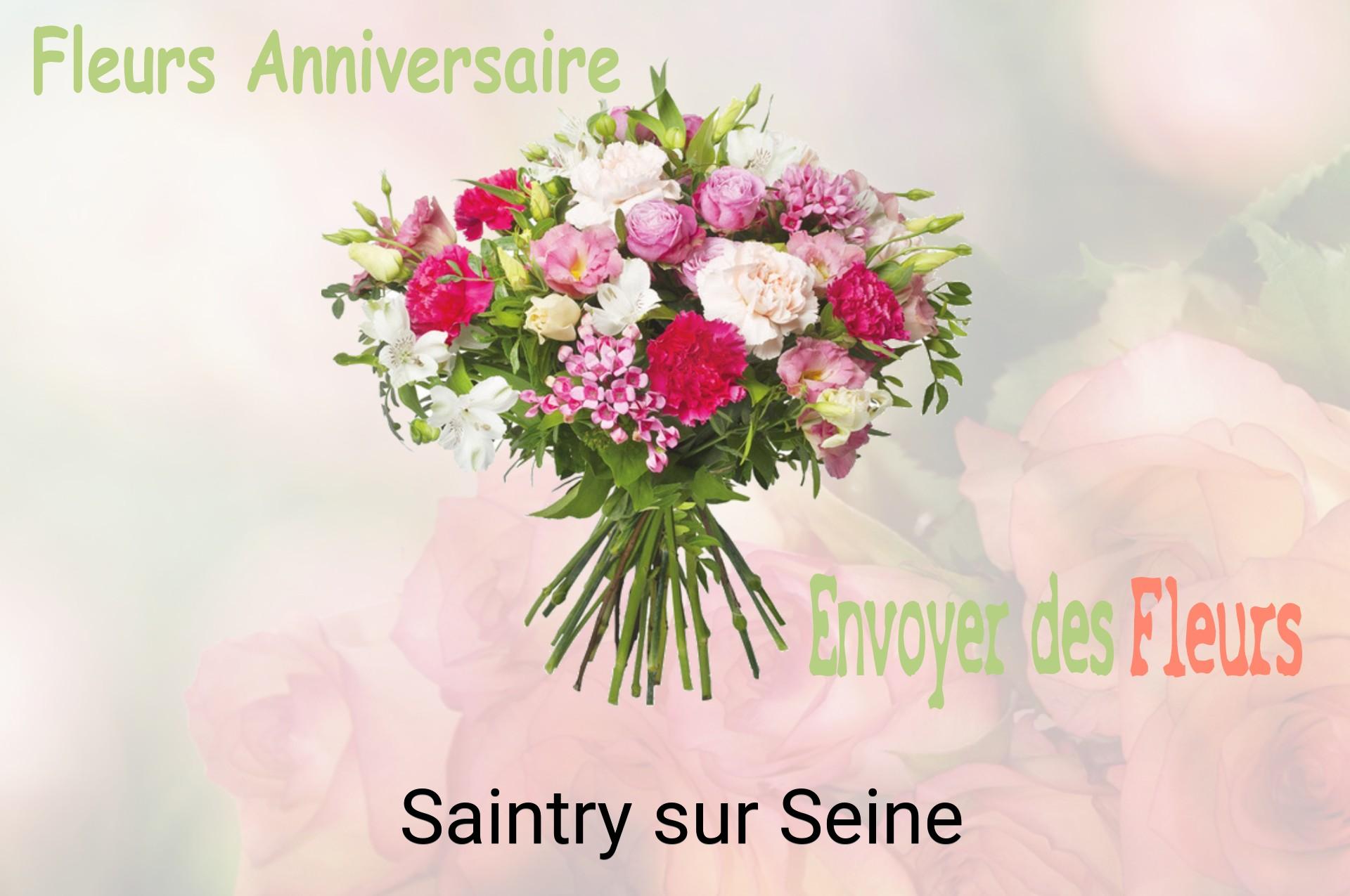 Bouquet de fleurs d’anniversaire livré à Saintry-sur-Seine