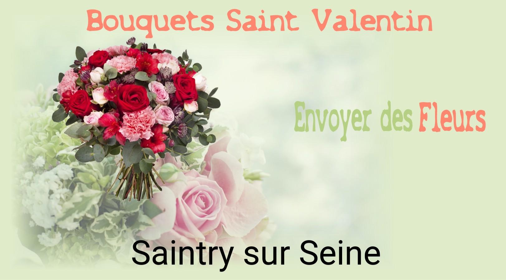 Roses de Saint-Valentin livrées à Saintry-sur-Seine